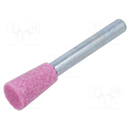 10 pcs : MM.002 - Grindingstone, Ø: 12mm, Ø: 6mm, Tip mat: aluminium oxide