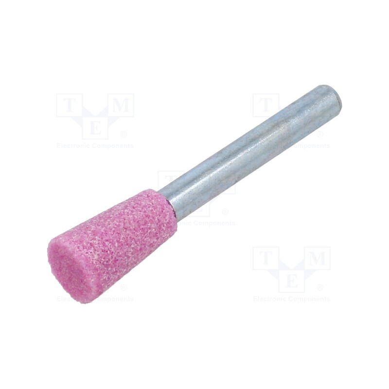 10 pcs : MM.002 - Grindingstone, Ø: 12mm, Ø: 6mm, Tip mat: aluminium oxide