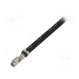 10 pcs : SEH-200BK22 - Contact, female, phosphor bronze, tinned, 22AWG, EH, with lead, 3A