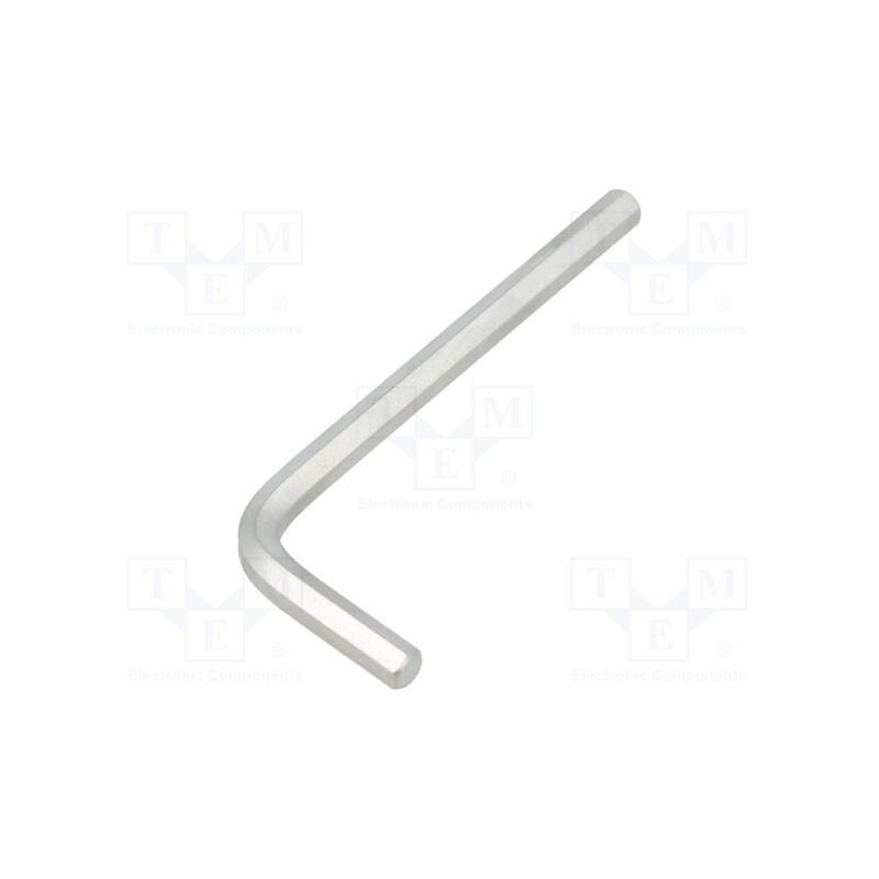 10 pcs : 114506SR - Wrench, inch,hex key, HEX 3/16', tool steel, 77mm