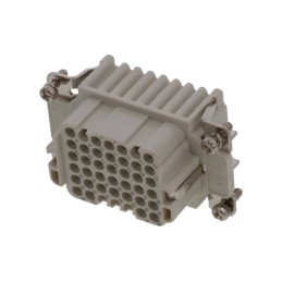 1 pcs - Molex Heavy Duty Power Connector Module, 10A, Female, 93601 Series, 42 Contacts