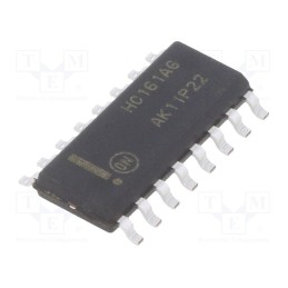 10 pcs : MC74HC161ADG - IC: digital, Ch: 1, IN: 9, CMOS, HC, SMD, SOIC16, HC, 2÷6VDC,