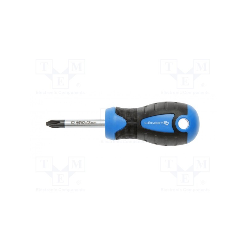 10 pcs : HT1S028 - Screwdriver, Phillips, PH2, 38mm