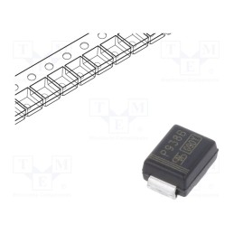 10 pcs : 1PGSMB5938 - Diode: Zener, 3W, 36V, 42mA, SMD, , SMB, single diode