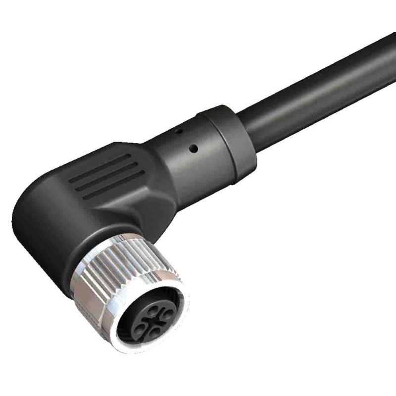 1 pcs - RS PRO 4 way M12 to Unterminated Cable