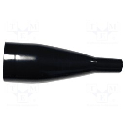 10 pcs : BU-26-0 - Insulator, 5kV, black, PVC, 99mm, BU-24,BU-25