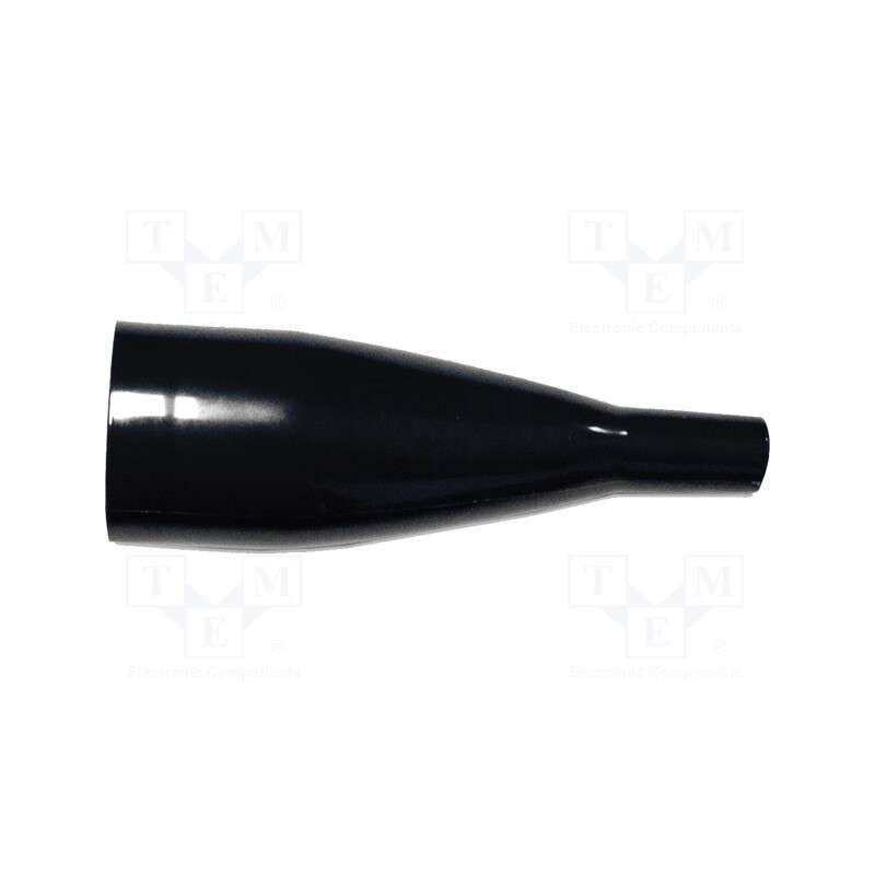 10 pcs : BU-26-0 - Insulator, 5kV, black, PVC, 99mm, BU-24,BU-25