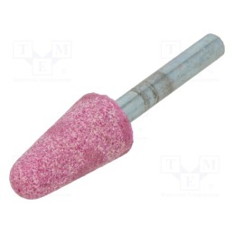 10 pcs : 902012 - Grindingstone, 6mm, metal,steel, ceramics, Mounting: rod 6mm