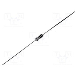 500 pcs : MF0207FTE52-39K - Resistor: metal film, THT, 39kΩ, 0.6W, ±1%, Ø2.4x6.3mm, 50ppm/°C