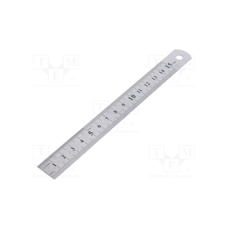 20 pcs : 22015 - Ruler, L: 150mm, Width: 18mm