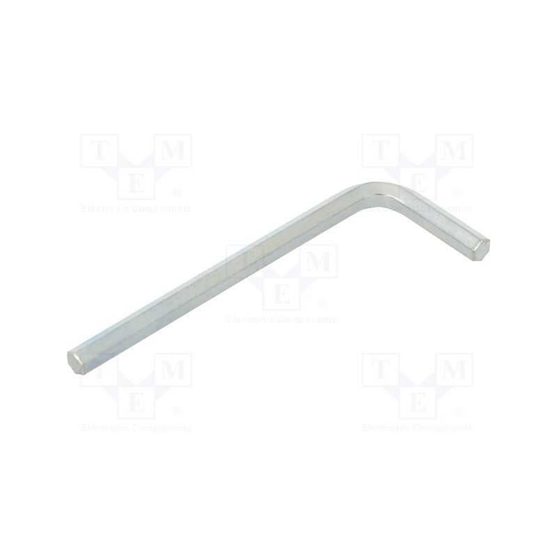 20 pcs : 16206 - Wrench, hex key, HEX 5mm, Overall len: 80mm, Chrom-vanadium steel