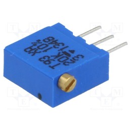 10 pcs : T93XA203KT20 - Potentiometer: mounting, multiturn, 20kΩ, 500mW, THT, ±10%, linear