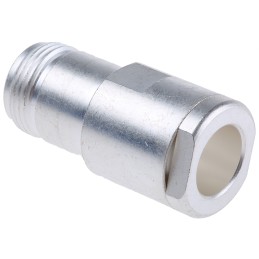 1 pcs - TE Connectivity, jack Cable Mount N Connector, 50Ω, Solder Termination, Straight Body