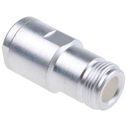 1 pcs - TE Connectivity, jack Cable Mount N Connector, 50Ω, Solder Termination, Straight Body