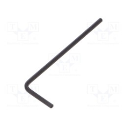 50 pcs : 1121 - Wrench, hex key, HEX 1,5mm, Overall len: 46mm