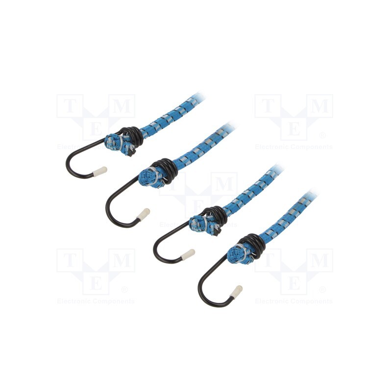 10 set : 24780 - Tensioning rubber bands, L: 1m, rubber, 2pcs.