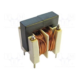 10 pcs : DUS-16/33/0.5 - Inductor: wire with current compensation, THT, 33mH, 0.5A, 2.25Ω