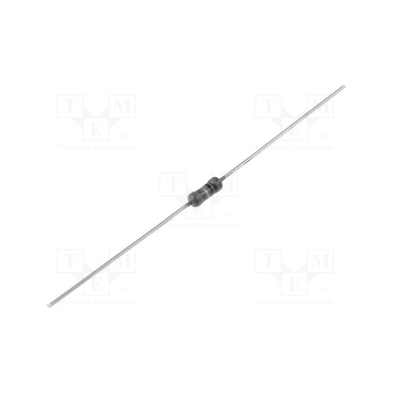 500 pcs : MRS25000C1270FCT00 - Resistor: metal film, THT, 127Ω, 0.6W, ±1%, axial