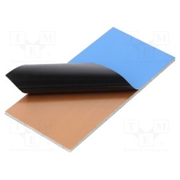 10 pcs : 511-1 - Laminate, FR4,epoxy resin, 1.6mm, L: 50mm, W: 100mm, double sided