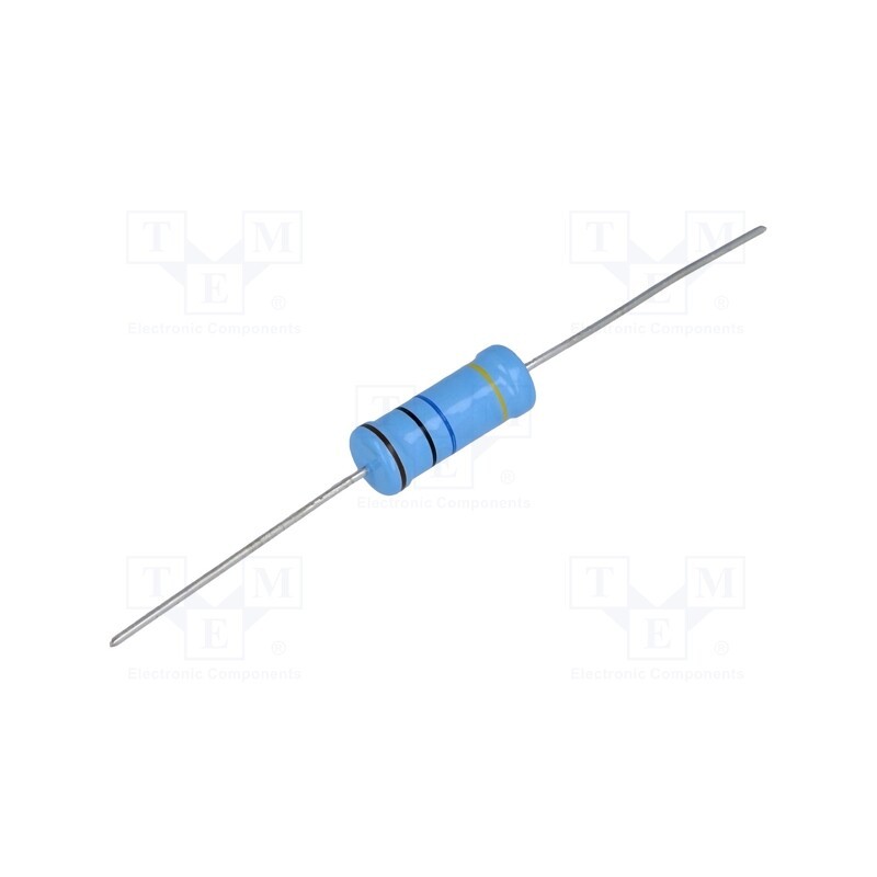20 pcs : VR68000001004JAC00 - Resistor: metal glaze, THT, 1MΩ, 1W, ±5%, Ø6.8x19mm, 200ppm/°C