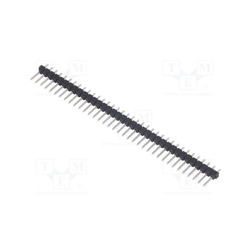 10 pcs : SL 1 025 36 Z - Pin header, pin strips, male, PIN: 36, straight, 2.54mm, THT, 1x36