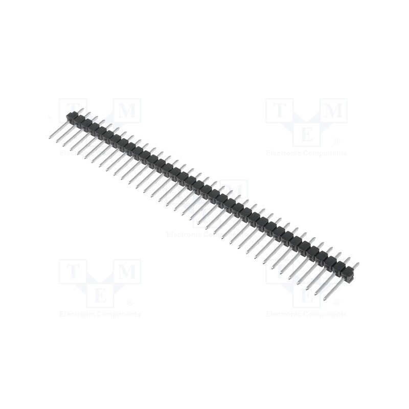10 pcs : SL 11 139 36 Z - Pin header, pin strips, male, PIN: 36, straight, 2.54mm, THT, 1x36
