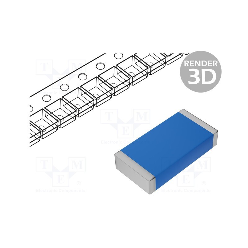 10 pcs : V390CH8T - Varistor: metal-oxide, SMD, 250VAC, 330VDC, 250A, 390V, 2x5.2x8.5mm