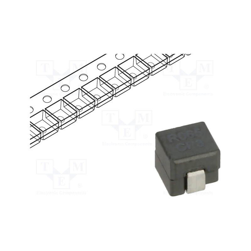 10 pcs : FP0404R1-R065-R - Inductor: wire, SMD, 65nH, Ioper: 40A, Isat: 20A, 4x4x4mm, -40÷125°C