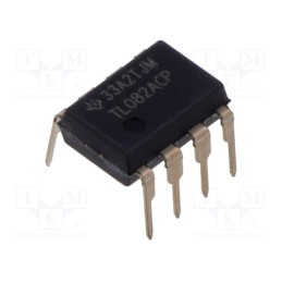 10 pcs : TL082ACP - IC: operational amplifier, 3MHz, Ch: 2, DIP8, ±5÷15VDC,