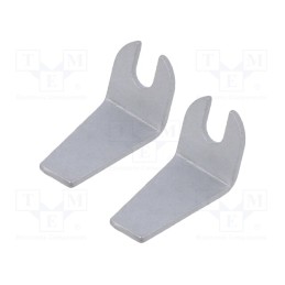 10 set : 409-05 - Tip, flat, 5mm, for hot tweezers,SMD,SOIC,SOP, 2pcs, ZD-409