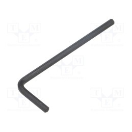 50 pcs : 1123 - Wrench, hex key, HEX 2,5mm, Overall len: 57mm