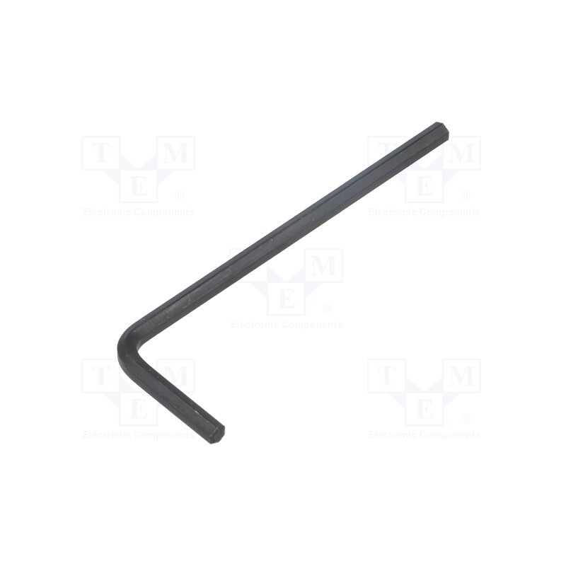 50 pcs : 1123 - Wrench, hex key, HEX 2,5mm, Overall len: 57mm