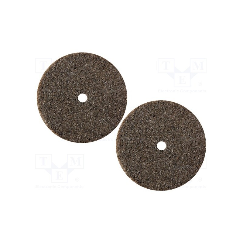 10 set : M.2640 - Grinding wheels, 22mm, aluminium oxide, steel, 2pcs.