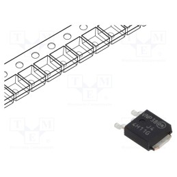 10 pcs : NJVMJD44H11RLG - Transistor: NPN, bipolar, 80V, 8A, 20W, DPAK, automotive industry