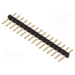10 pcs : SLY 1 085 16 G - Pin header, pin strips, male, PIN: 16, straight, 2mm, THT, 1x16
