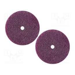 10 set : M.2610 - Grinding wheels, 22mm, aluminium oxide, steel, 2pcs.