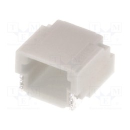 10 pcs : SM02B-SRSS-TB (LF)(SN) - Socket, wire-board, male, SH,SR, 1mm, PIN: 2, SMT, 50V, 1A, -25÷85°C