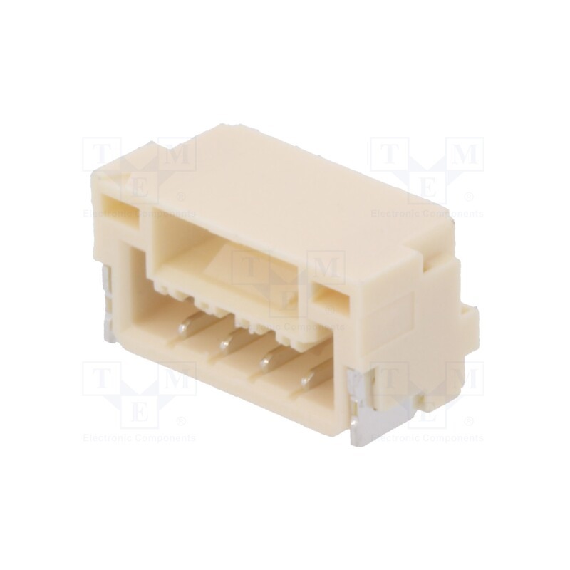 10 pcs : SM04B-GHS-TB (LF)(SN) - Socket, wire-board, male, GH, 1.25mm, PIN: 4, SMT, 50V, 1A, horizontal