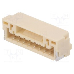 10 pcs : SM08B-GHS-TB (LF)(SN) - Socket, wire-board, male, GH, 1.25mm, PIN: 8, SMT, 50V, 1A, horizontal