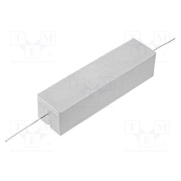 10 pcs : CRL30W-47R - Resistor: wire-wound, cement, THT, 47Ω, 30W, ±5%, 19x17x75mm