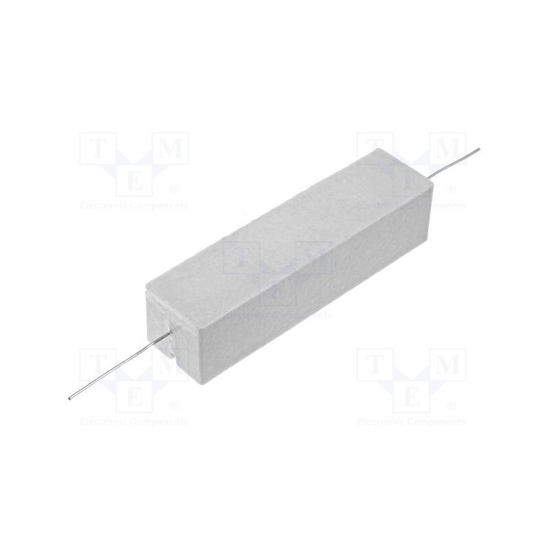 10 pcs : CRL30W-47R - Resistor: wire-wound, cement, THT, 47Ω, 30W, ±5%, 19x17x75mm