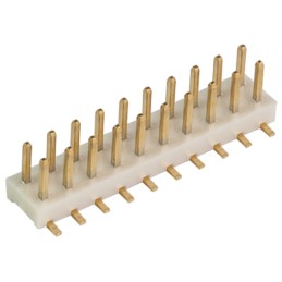 100 pcs - Hirose A3 Series Straight Surface Mount Pin Header, 20 Contact(s), 2.0mm Pitch, 2 Row(s), Unshrouded