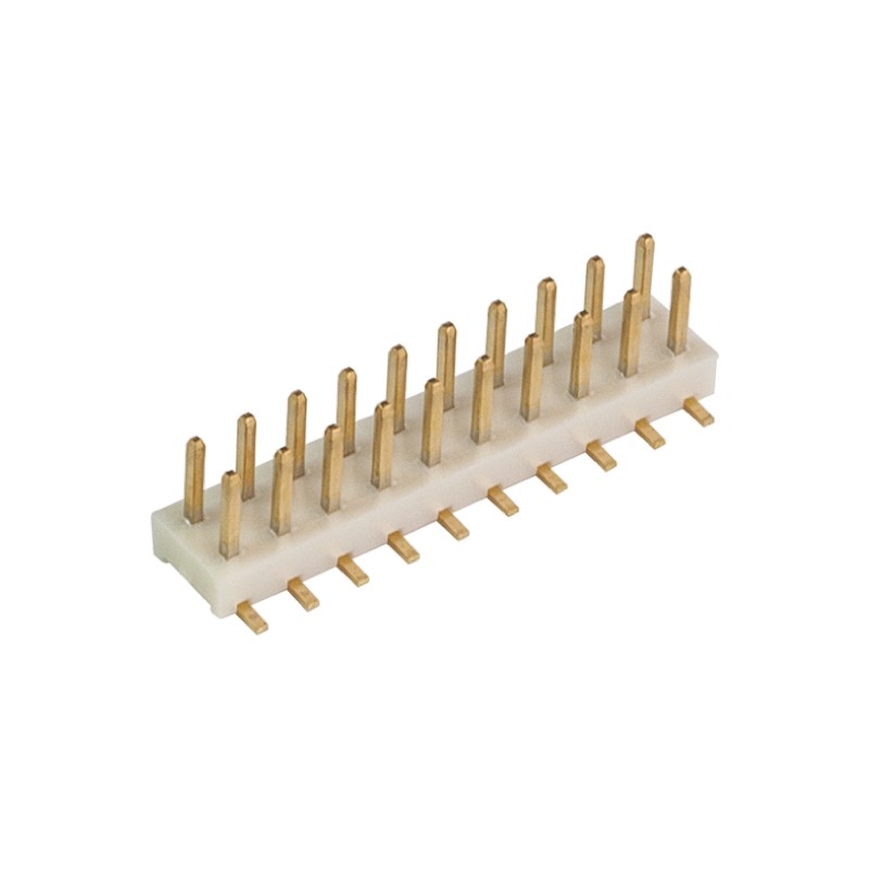 100 pcs - Hirose A3 Series Straight Surface Mount Pin Header, 20 Contact(s), 2.0mm Pitch, 2 Row(s), Unshrouded