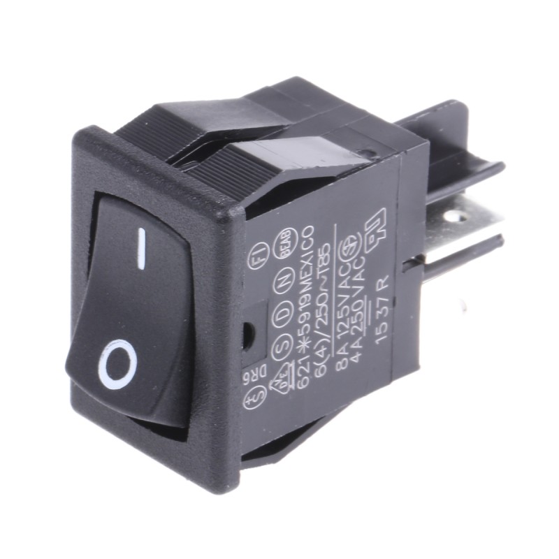 1 pcs - Carlingswitch DPST, On-None-Off Rocker Switch Panel Mount