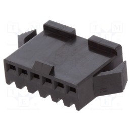 10 pcs : SMP-06V-BC - Plug, wire-wire, female, SM, 2.5mm, PIN: 6, w/o contacts, for cable