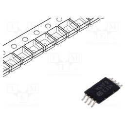 10 pcs : M24C64-DFDW6TP - IC: EEPROM memory, 64kbEEPROM, I2C, 8kx8bit, 1.7÷5.5V, 1MHz, TSSOP8