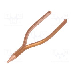 10 pcs : - Tip, conical, copper tip, for TEX soldering irons