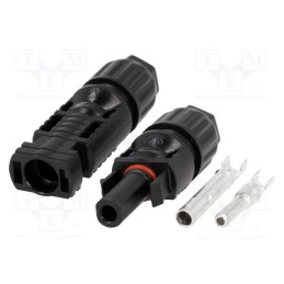 10 pcs : SOLCON4 - Connector: solar, male + female, straight, 2.5÷4mm2, crimped, plug