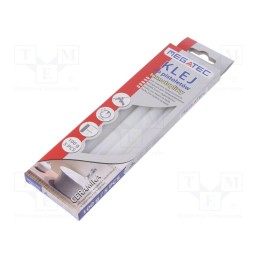 10 pcg : BN1621 111 CM - Hot melt glue, Ø: 11mm, white, L: 200mm, Bonding: 15÷20s, 5pcs.