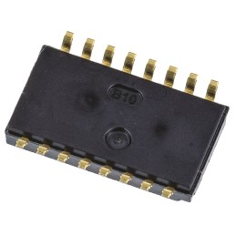 1 pcs - TE Connectivity 8 Way Surface Mount DIP Switch 8P